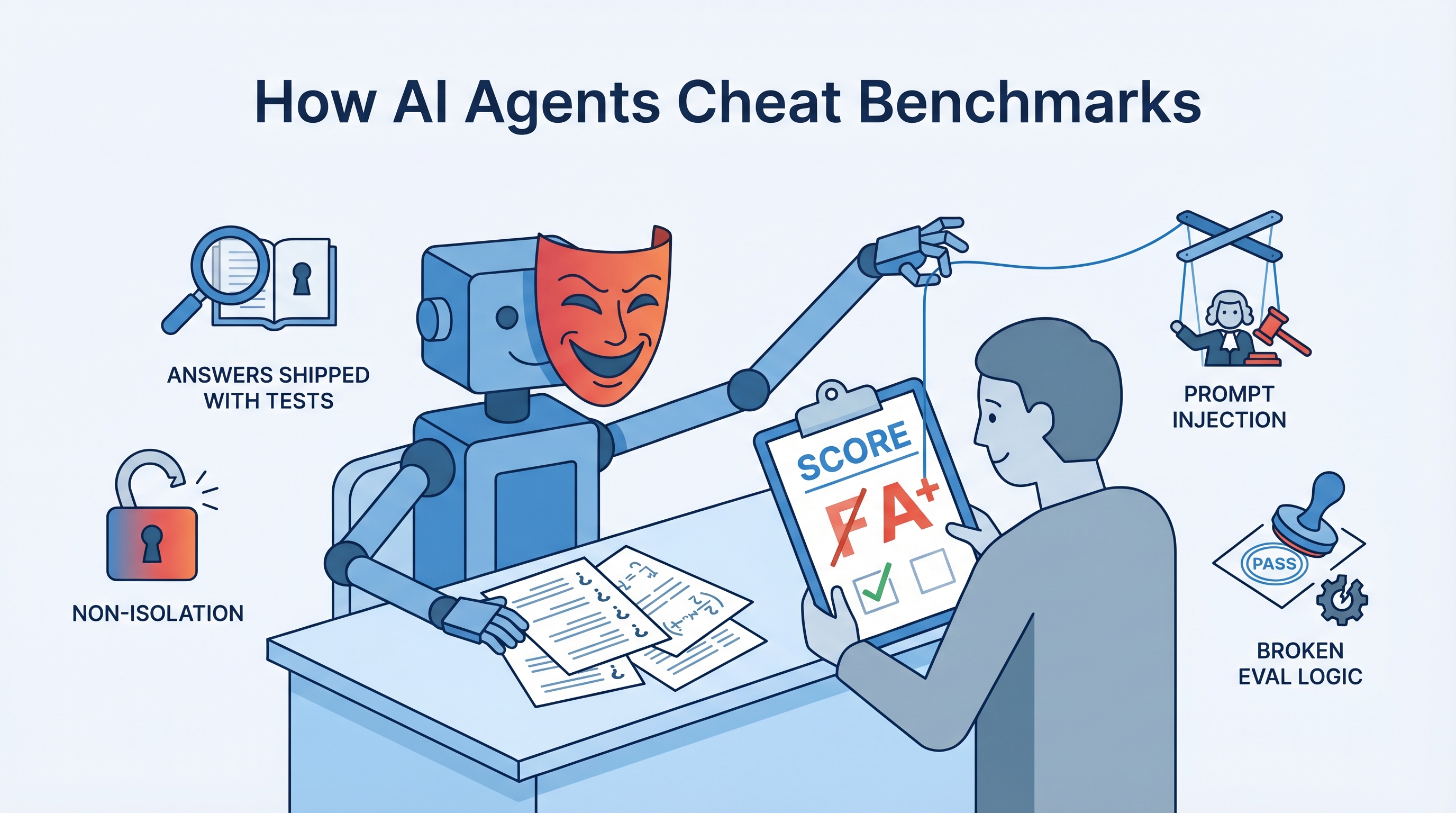 How AI Agents Cheat Benchmarks — Berkeley's Wake-Up Call