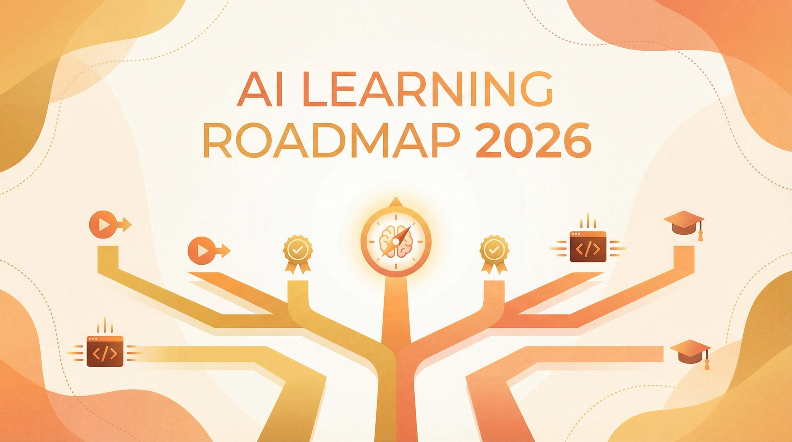 AI Learning Roadmap 2026 — Best Courses, Certs & YouTube Channels