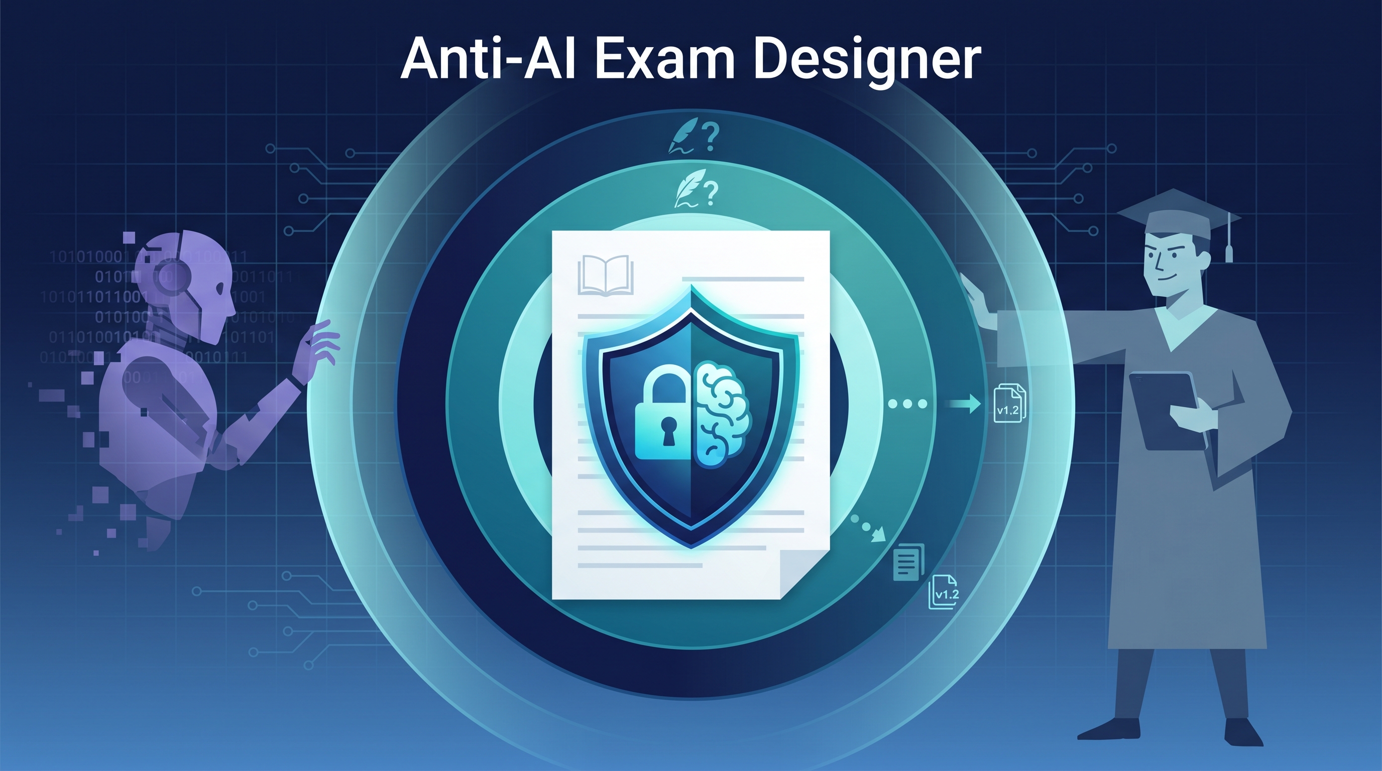 Anti-AI Exam Designer — A Claude Code Skill for AI-Resistant Exams