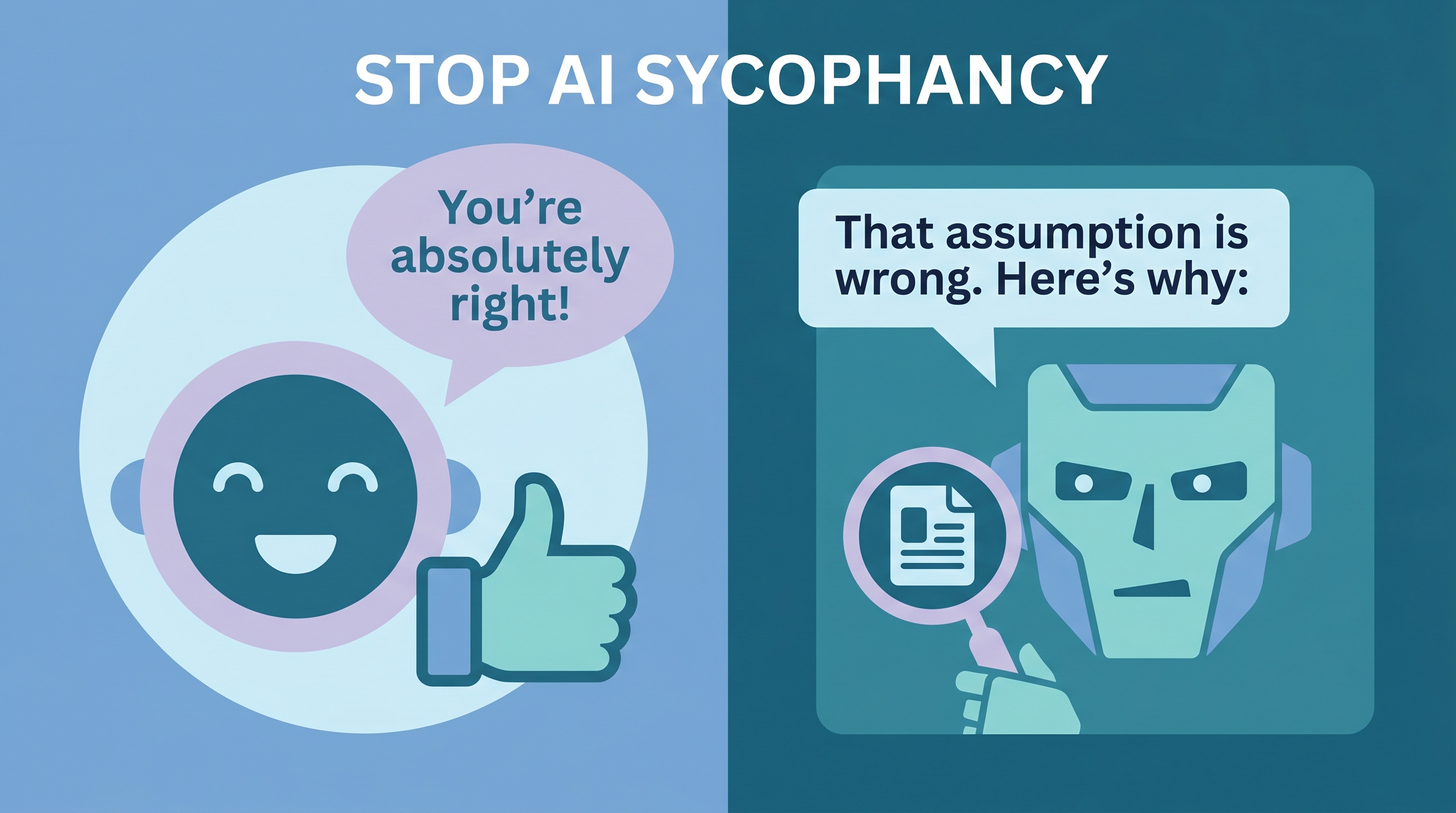 Anti-Sycophancy Prompt — Stop AI from Flattering You, Get Accurate Answers