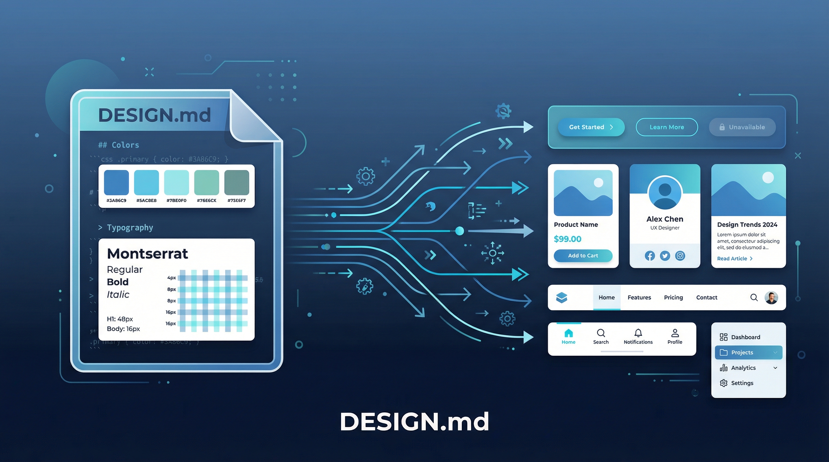 Awesome DESIGN.md — Install Design Taste Into Your AI Coding Agent