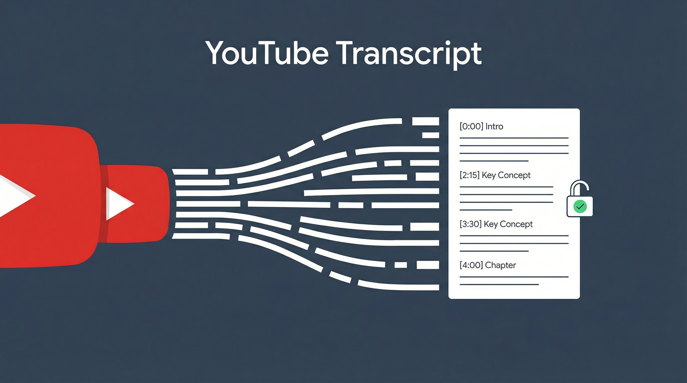 Baoyu YouTube Transcript — Extract Clean Subtitles, No API Key