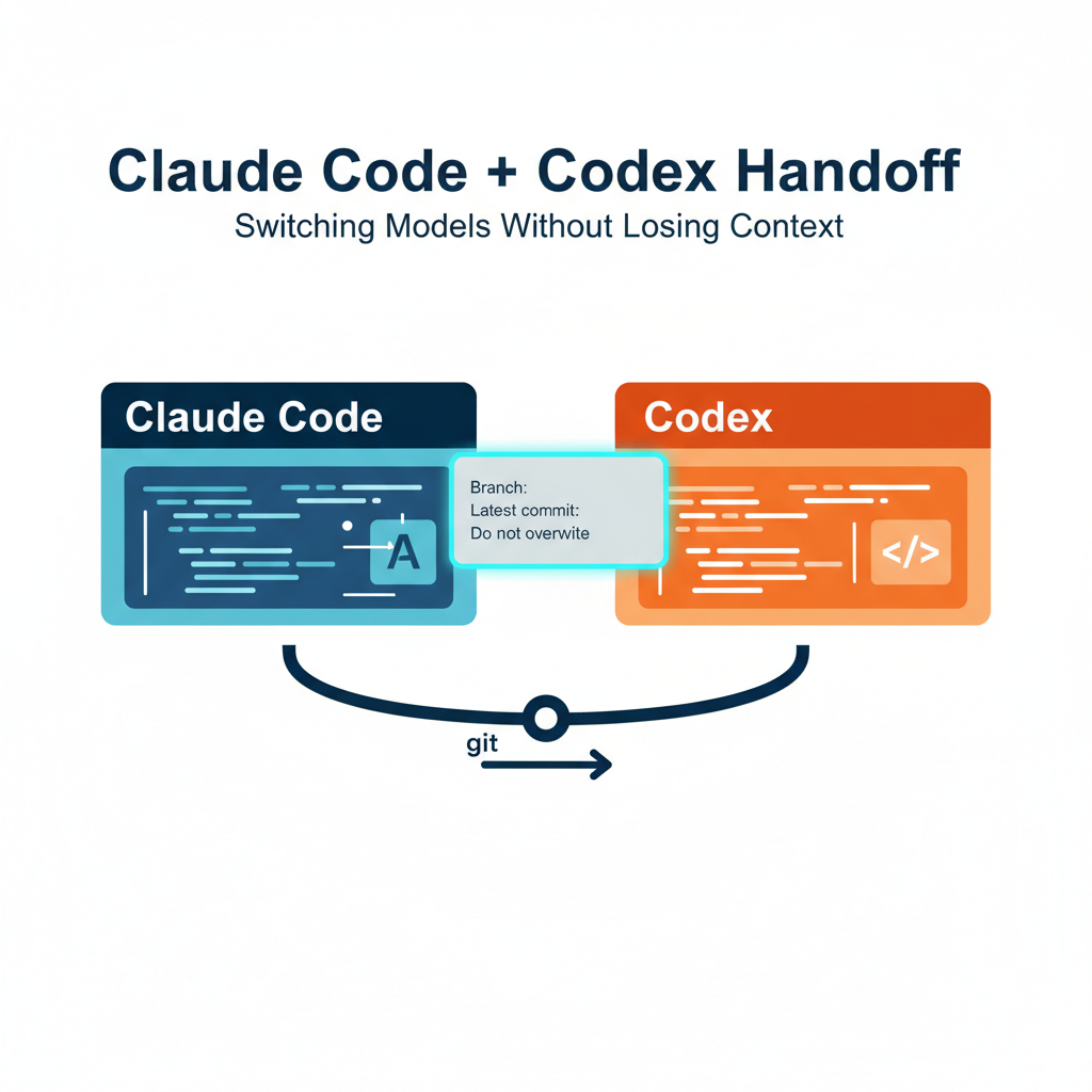 Claude Code + Codex Handoff Workflow — Switching Models Without Losing Context