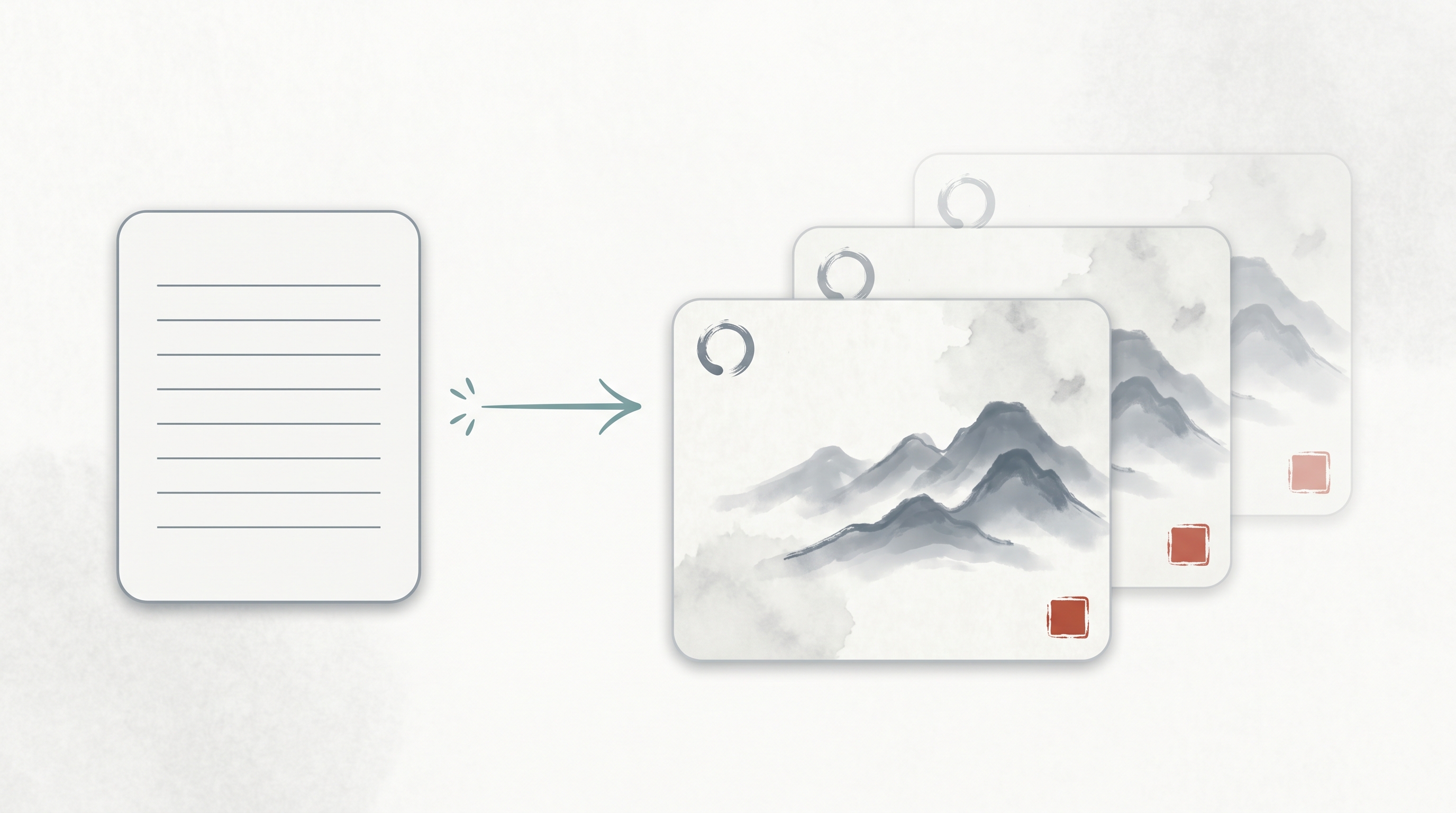 GPT Image 2 水墨风 Slide Prompt — Structured Template for Ink-Wash Style Slides