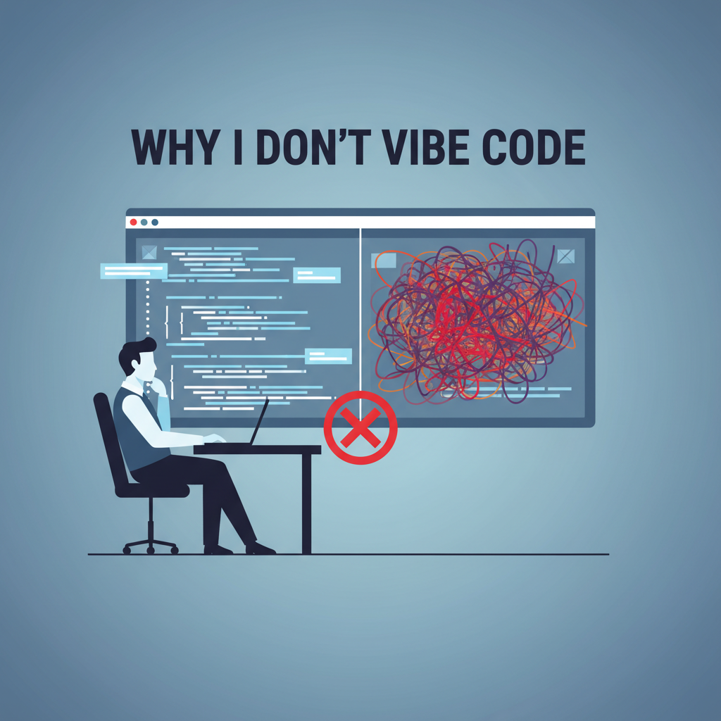 Why I Don't Vibe Code — Jacob Harr's Defense of Friction and Essential Complexity