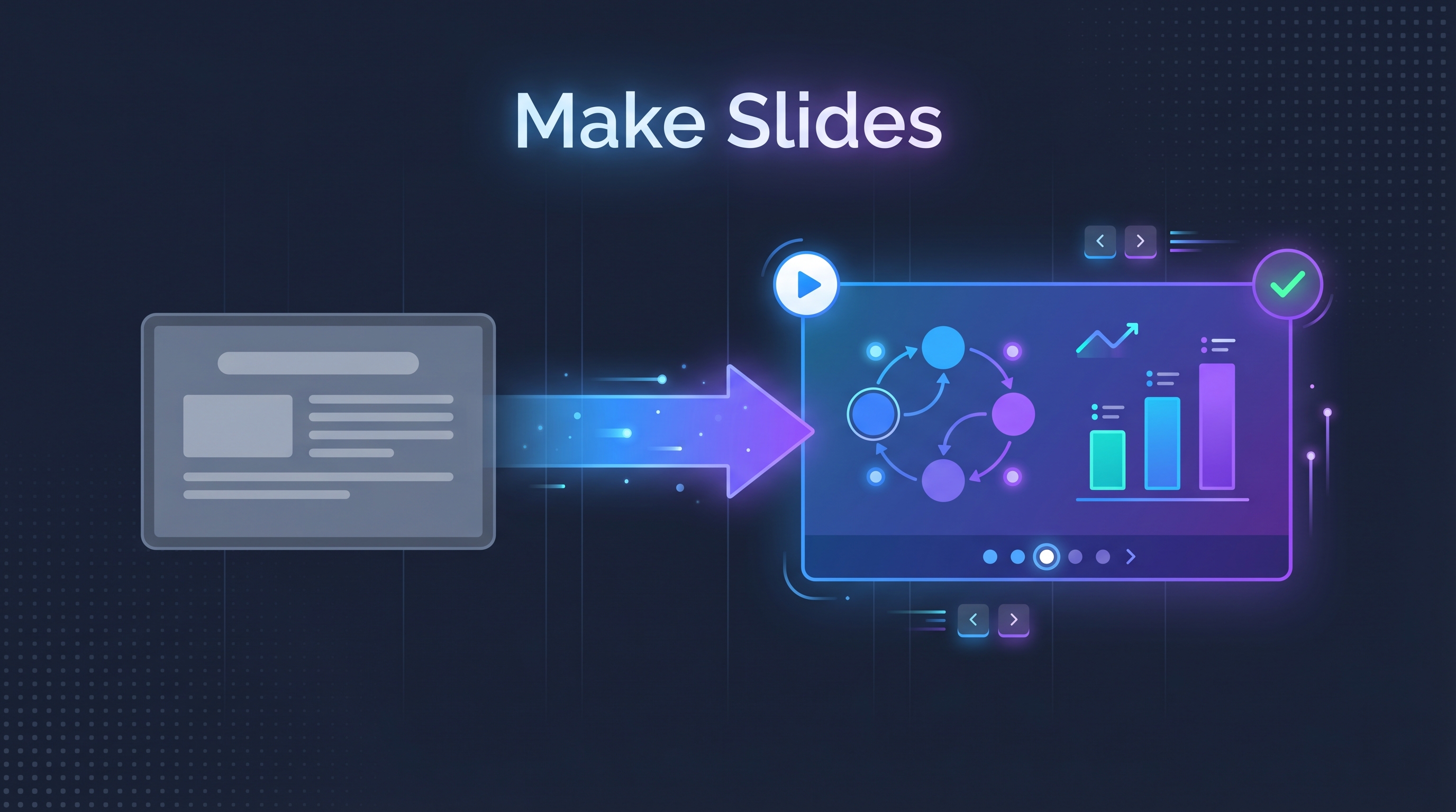 Make Slides: AI-Powered Interactive Teaching Slides