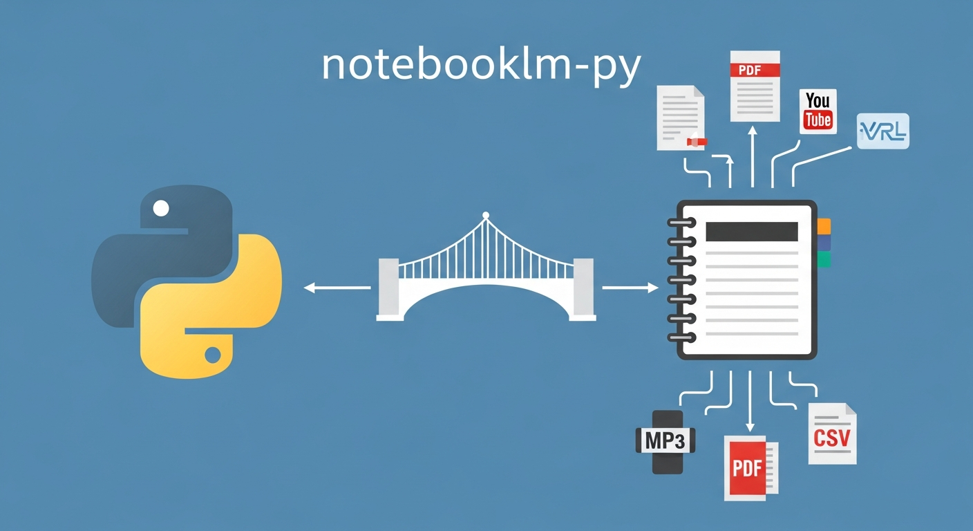 notebooklm-py — Unofficial Python API for Google NotebookLM Automation