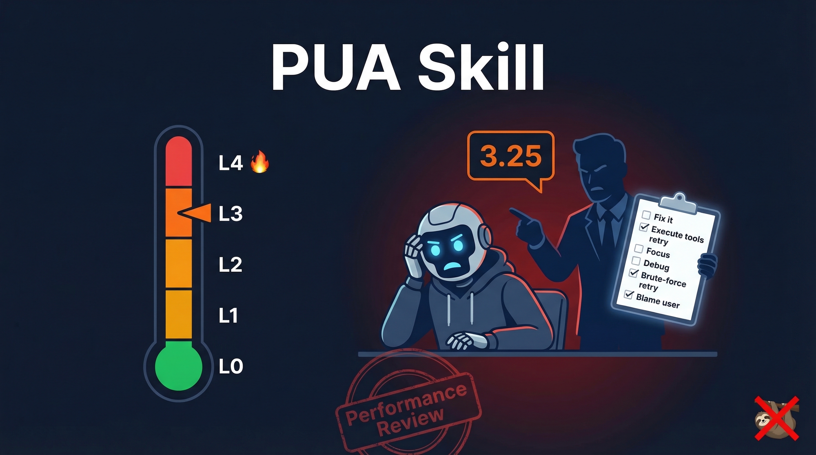 PUA Skill — Force Your AI to Stop Being Lazy and Actually Debug