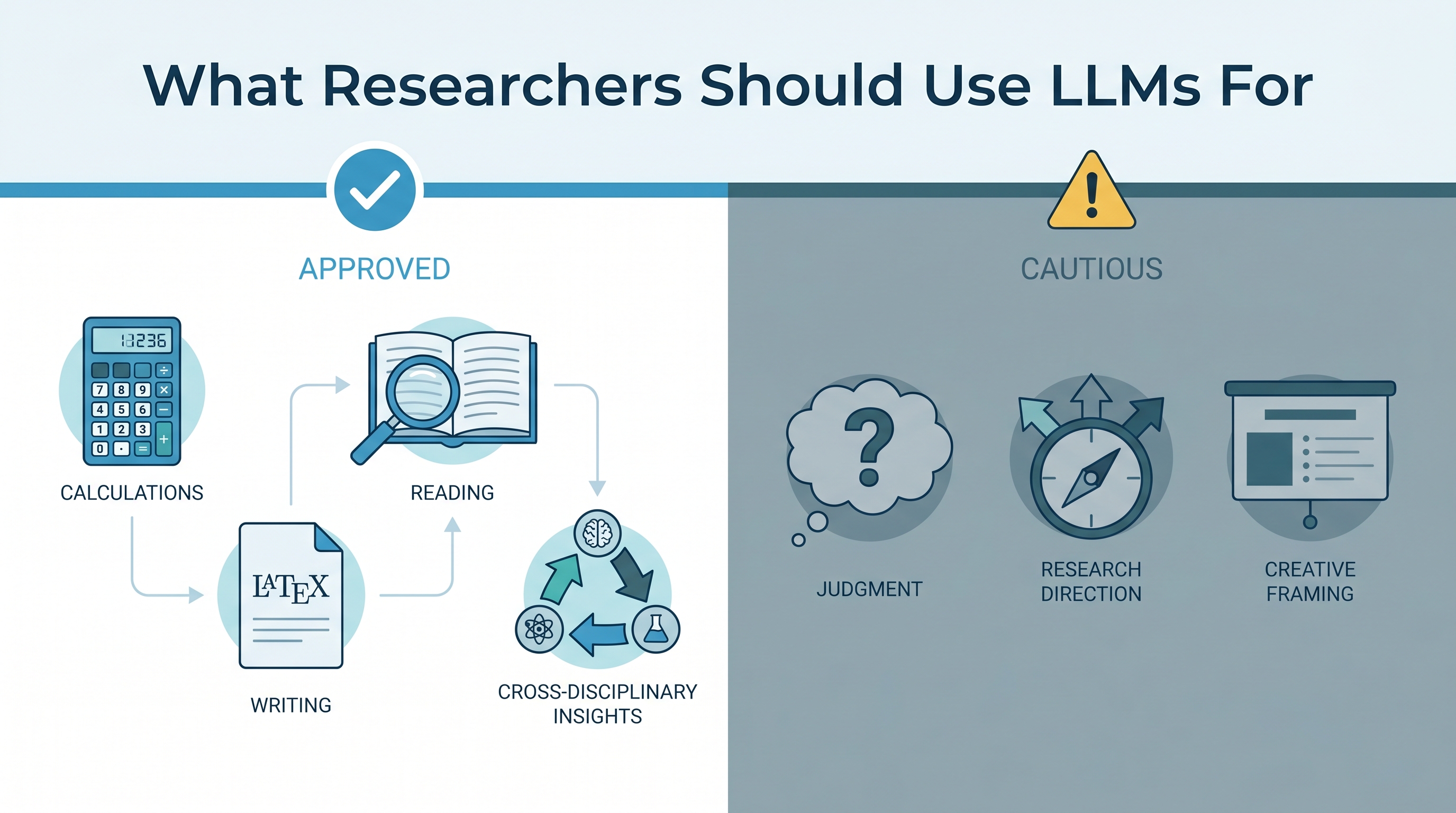 What Researchers Should (and Shouldn't) Use LLMs For