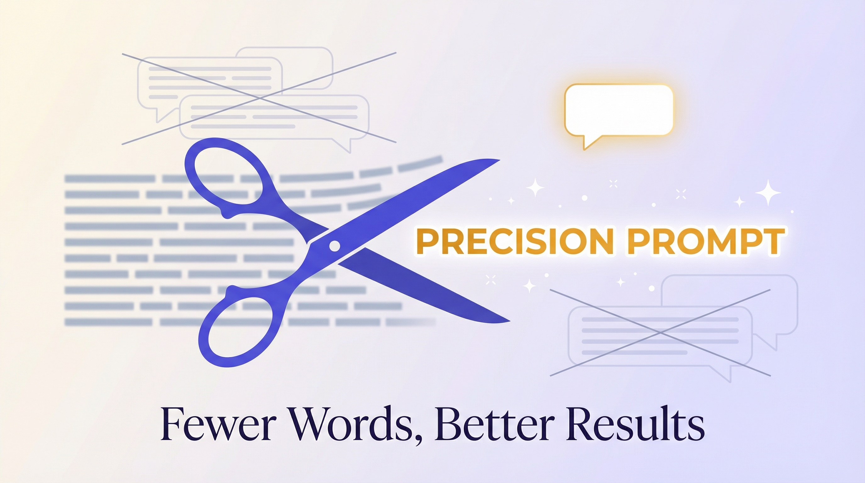 The Secret of Great Prompts: Fewer Words, Better Results